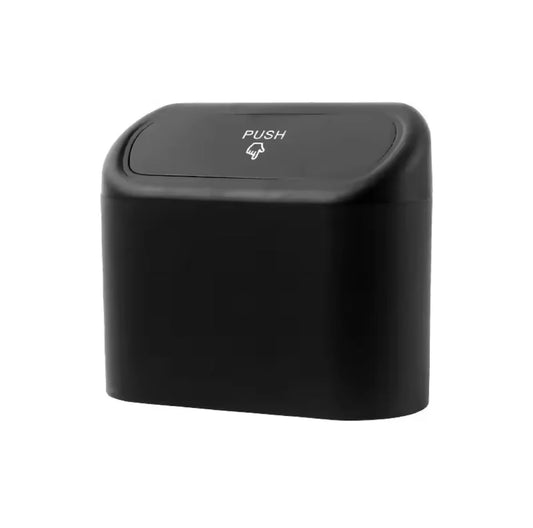 Poubelle Voiture Compacte avec Couvercle + 60 Sacs